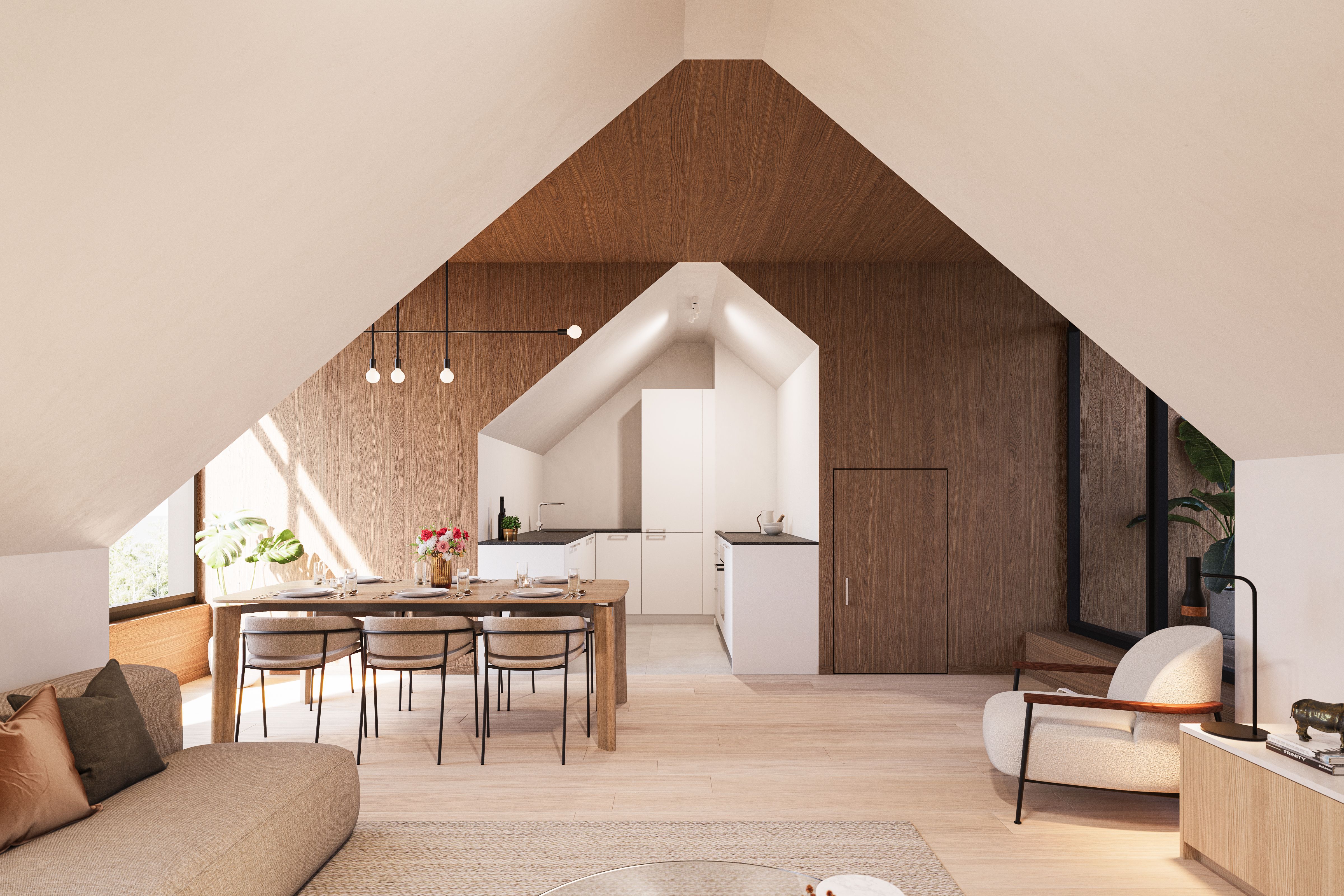 photo interieure de l'appartement neuf Allegria