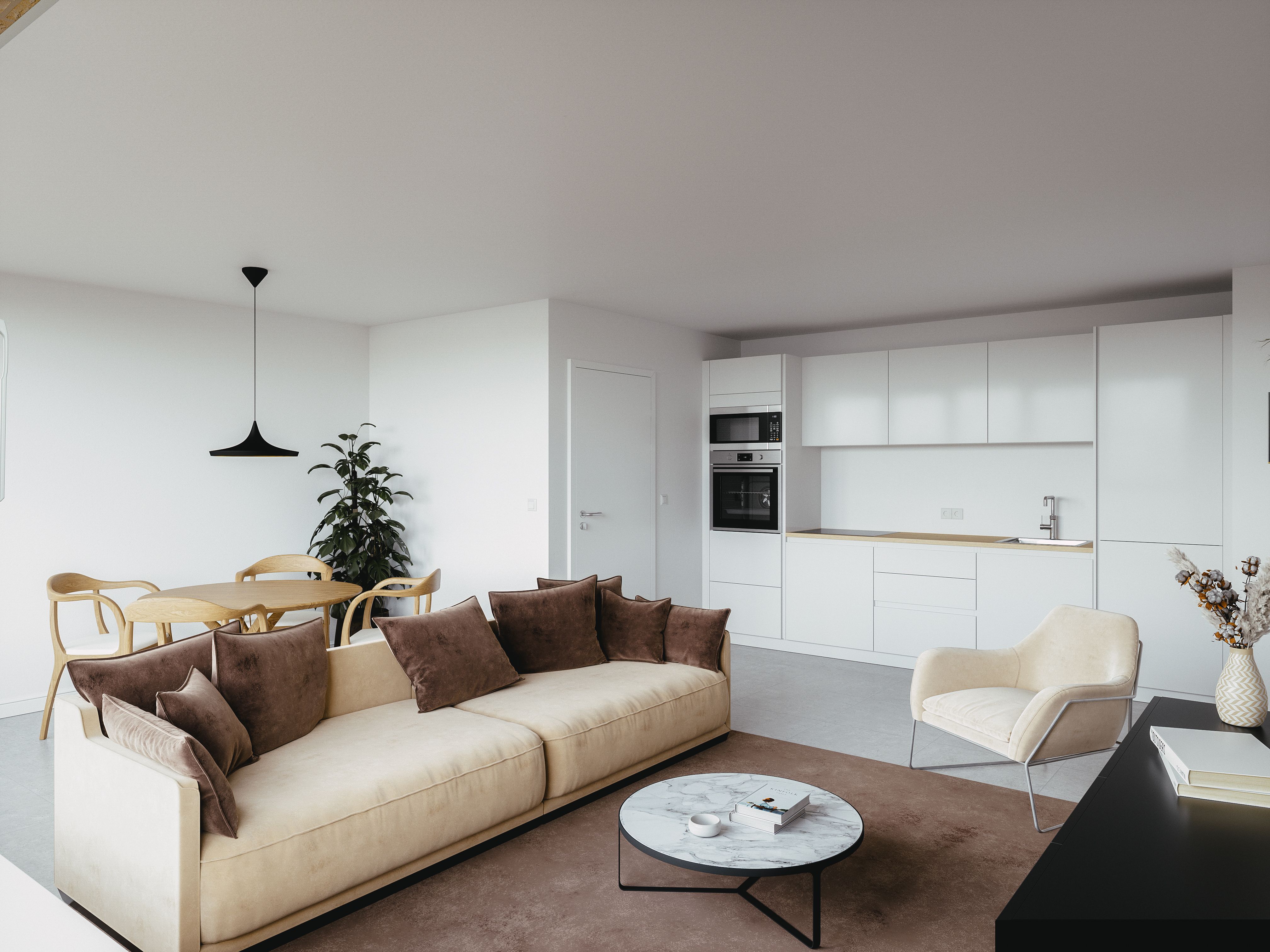 Visuel de l'intérieur du projet neuf Everis