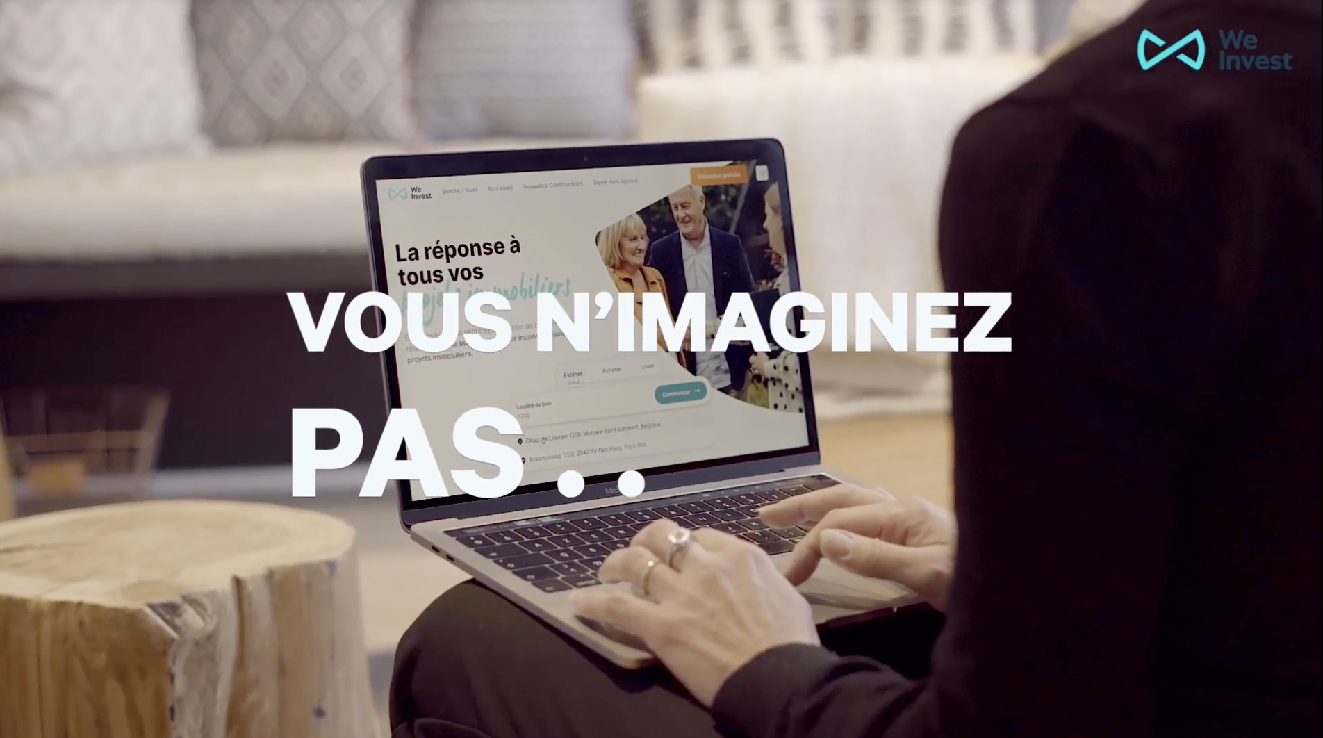 Vidéo présentant les différents services offerts par We Invest pour vendre ou louer un appartement ou une maison rapidement