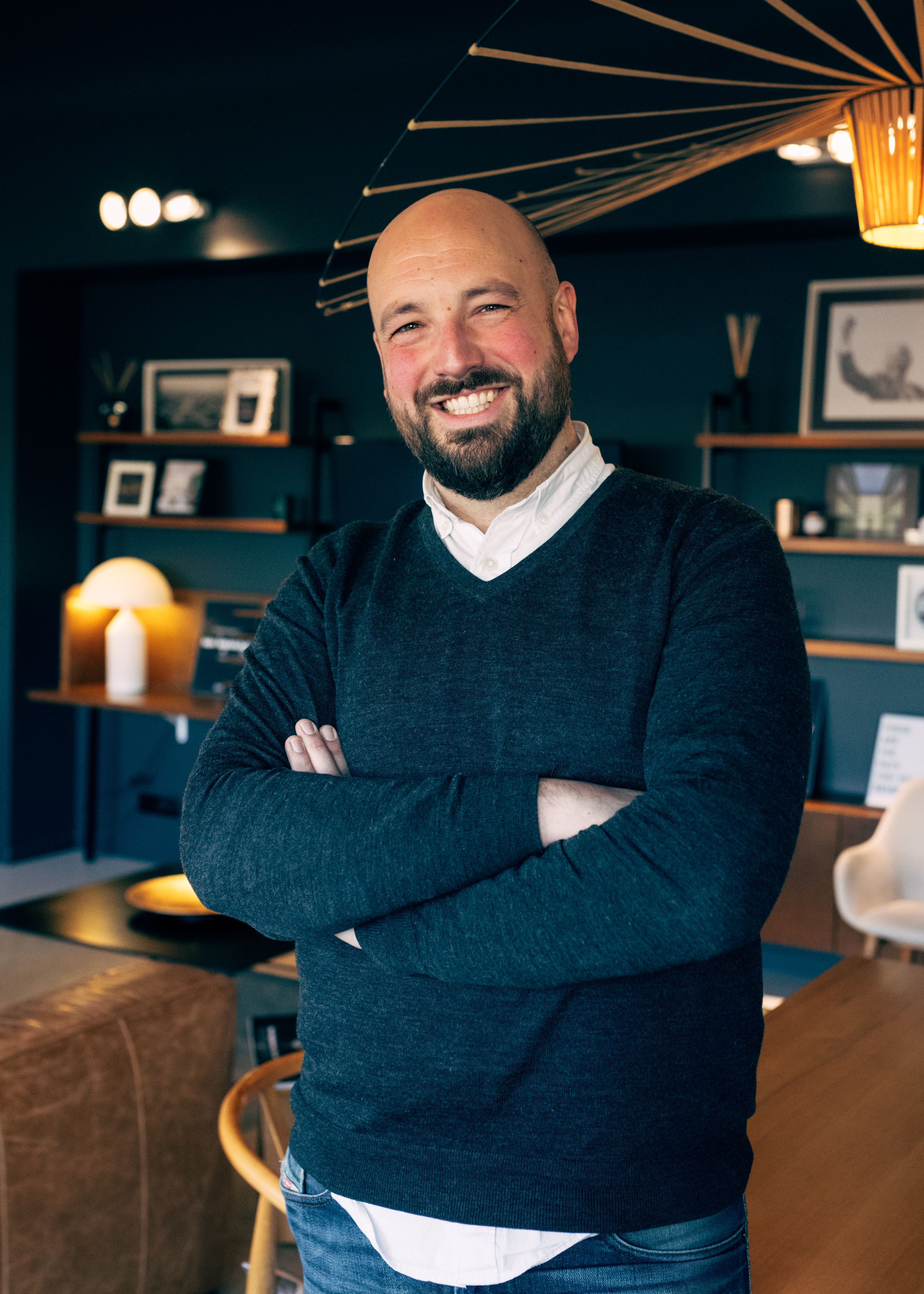 Xavier Bruyninckx, directeur de l'agence immobilière We Invest Bruxelles Sud