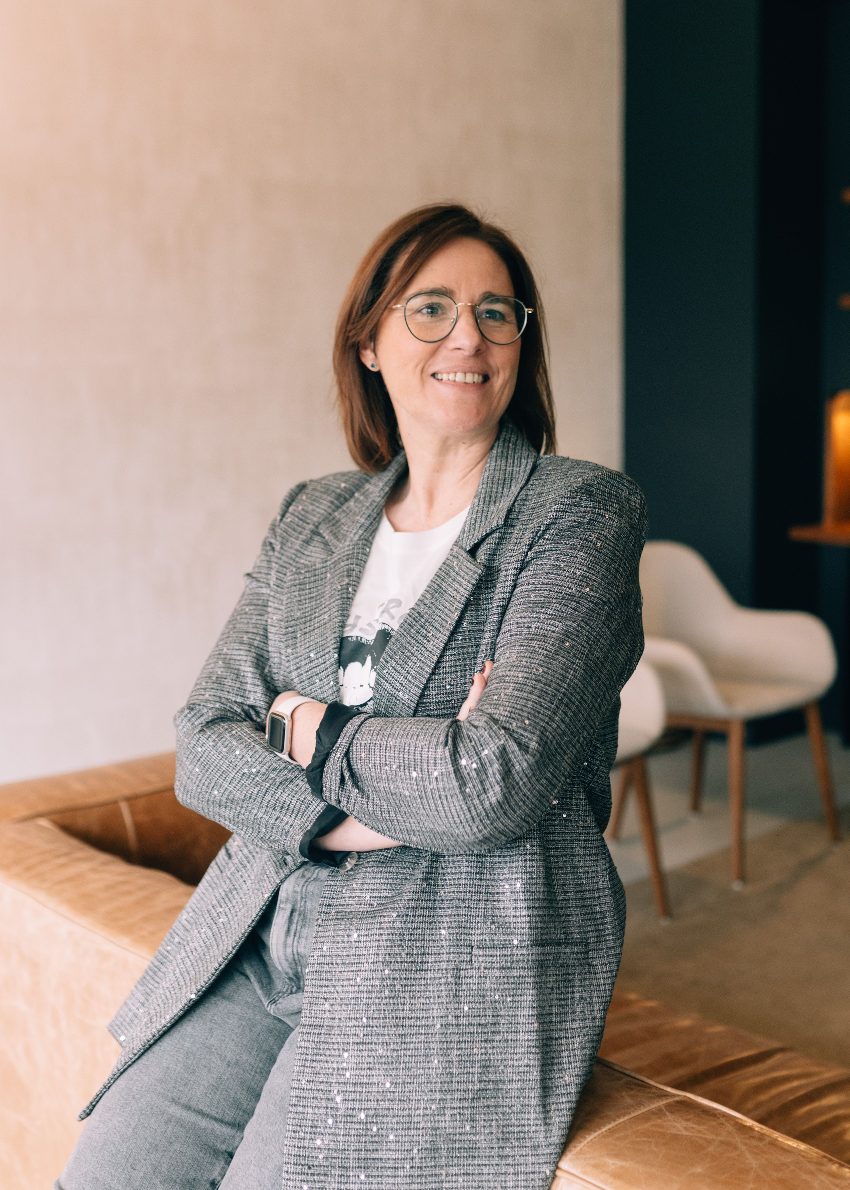 Cécile Vanvinckenroye, directrice de l'agence immobilière We Invest Ciney Haute-Meuse