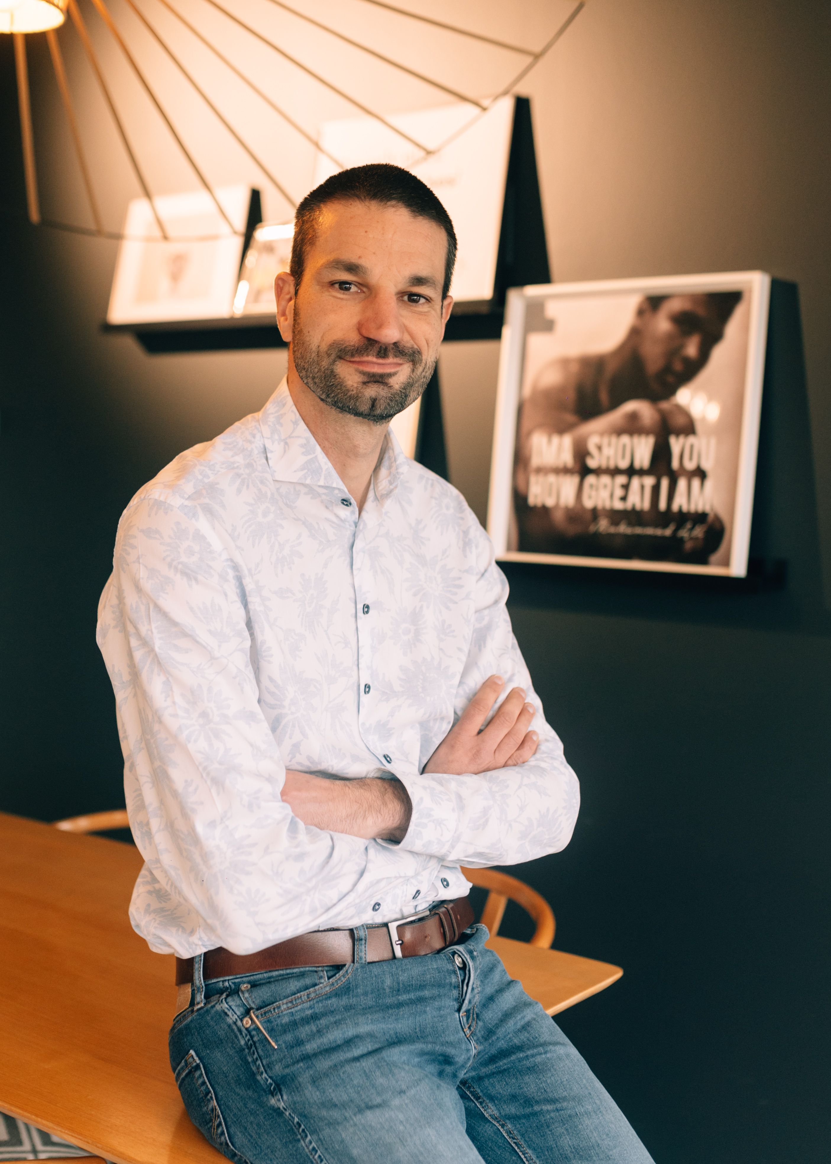 Frédéric Alexis, directeur de l'agence immobilière We Invest Marche-en-Famenne