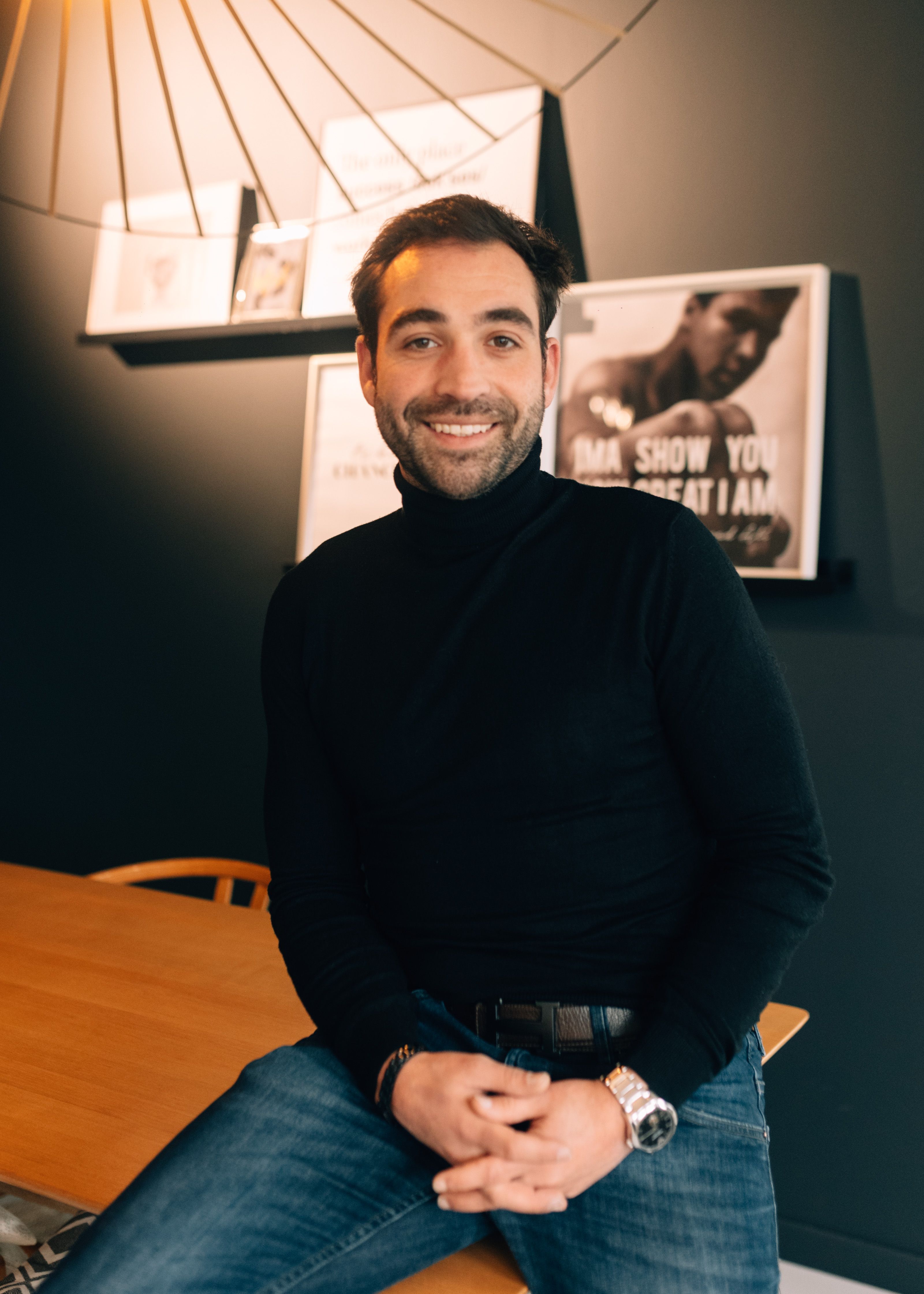 Taylor Hakiki, directeur de l'agence immobilière We Invest Tubize